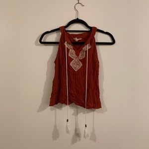 Sun & Shadow Boho Top